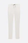 Eleventy Pantalone Jogger Bianco