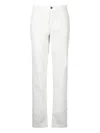 Eleventy Stretch-design Chino Pants In White