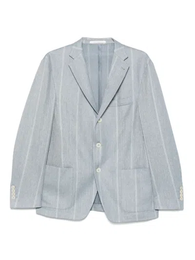 Eleventy Striped Blazer