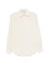 Eleventy Striped-pattern Shirt In Neutral