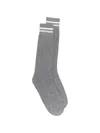 Eleventy Striped Ribbed Socks In Multi