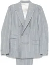 ELEVENTY STRIPED TWO-PIECE SUIT
