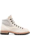 Eleventy Mixed Media Utility Boot In 中性色