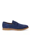 ELEVENTY SUEDE PENNY LOAFERS