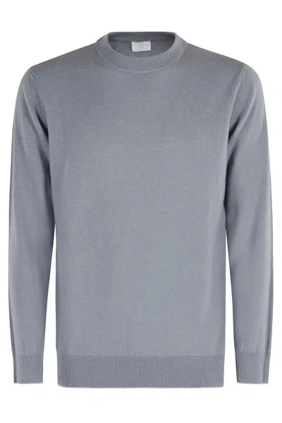 ELEVENTY SUGAR PAPER ML TIPPING CREWNECK SWEATER