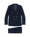 Eleventy Double-breasted Wool-blend Suit