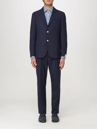 Eleventy Suit  Men Color Blue