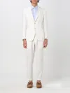 Eleventy Long-sleeved Suit Jacket In Natural