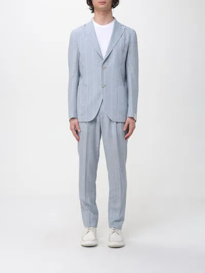 Eleventy Suit Men  In Blue