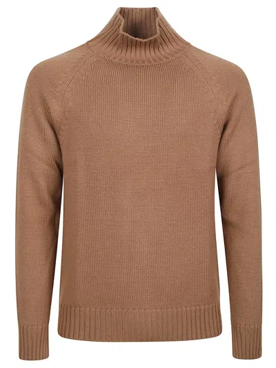 Eleventy Sweater In Brown