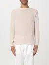 Eleventy Long Sleeve Sweater In Beige