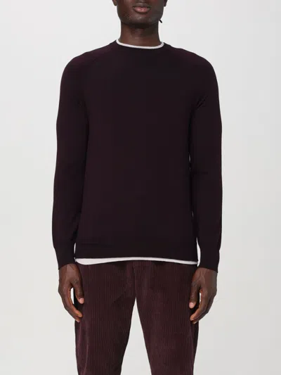 Eleventy Sweater  Men Color Burgundy