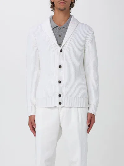 Eleventy Sweater  Men Color Ivory In White