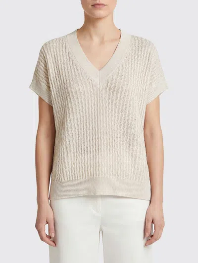 Eleventy Sweater Woman  In Brown