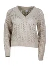 Eleventy Sweater In Neutral