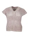 Eleventy Sweater  Nude In Nude