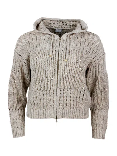 Eleventy Sweater In Beige