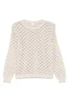 Eleventy Open-knit Sweater