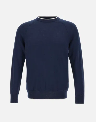 Eleventy Sweaters In Blue