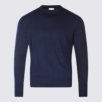 ELEVENTY SWEATERS BLUE AND GREEN