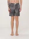 Eleventy Swimsuit  Men Color Charcoal In Charcoal