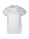Eleventy T-shirt In Bianco - Beige
