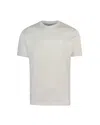 Eleventy Beige Crew Neck T-shirt In 020113