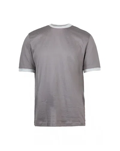 ELEVENTY ELEVENTY T SHIRT GIROCOLLO VIOLA