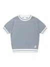 Eleventy Logo-appliqué Jumper In Cream