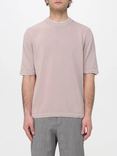 Eleventy T-shirt Men  In Pink