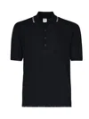 Eleventy Ribbed-trim Polo Shirt