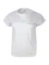 Eleventy T-shirt In Bianco - Beige