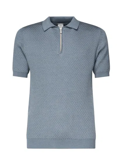 Eleventy T-shirts And Polos In Blue