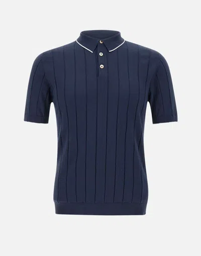 Eleventy T-shirts And Polos In Blue
