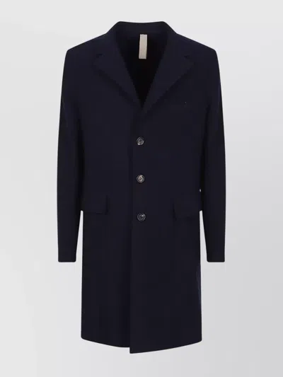 ELEVENTY TAILORED COAT WITH FLAP POCKETS AND NOTCH LAPEL