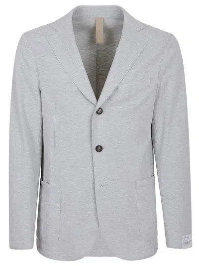 Eleventy Tailored Light Grey Blazer In Gold