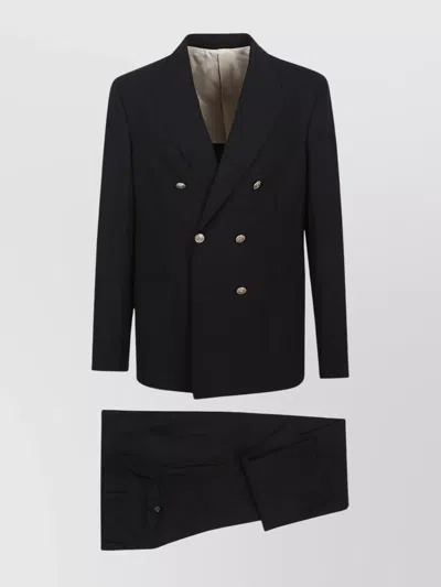 ELEVENTY TAILORED MEN'S SUITS WITH DOUBLE-BREASTED DESIGN