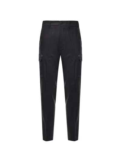 Eleventy Tailored Trousers In Black