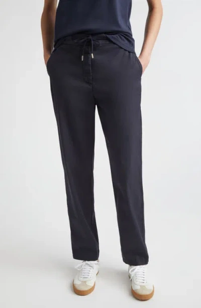 Eleventy Tapered Ankle Pants In Blue