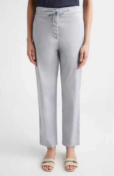 Eleventy Tapered Ankle Pants In Blue