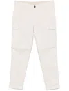 Eleventy Tapered Cargo Pants In Neutrals