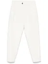 Eleventy Tapered Chino Trousers In Weiss