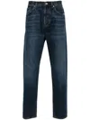 Eleventy Tapered-leg Jeans In Blue