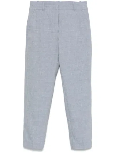 Eleventy Tapered Trousers In Blue