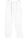 Eleventy Tapered Trousers In White