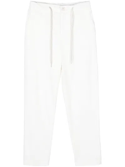 Eleventy Tapered Trousers In White