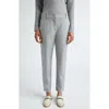 Eleventy Tapered Virgin Wool Blend Pants In Grey