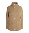 Eleventy Technical Safari Jacket In Brown