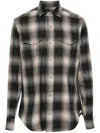 Eleventy Lapel Long Sleeve Shirt