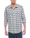 Eleventy Texas Shirt In Blue